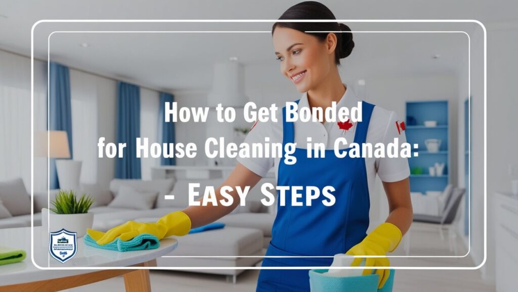 How to Get Bonded for House Cleaning in Canada