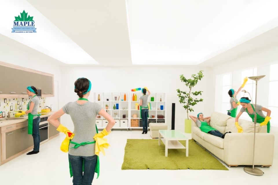 do you pay before or after cleaning services