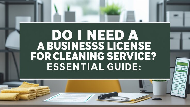 do i need a business license for cleaning service