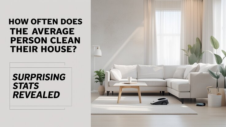 how often does the average person clean their house